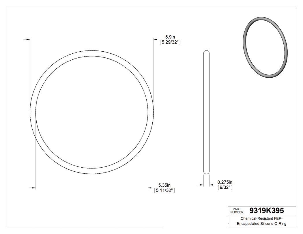 Technical drawing - 9319K395